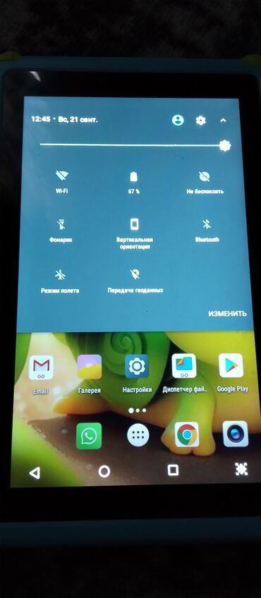 bluetooth колонка: Планшет, 6" - 7", Wi-Fi, Б/у, Детский цвет - Синий