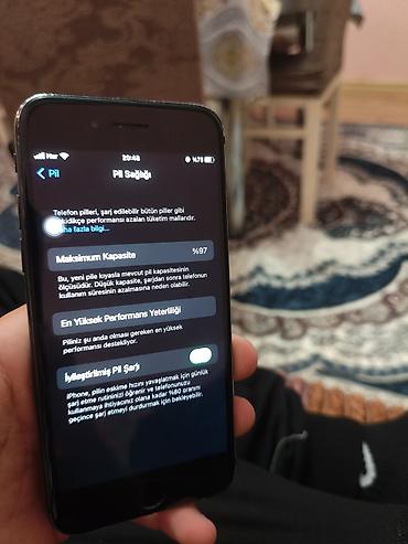 samsung a07 qiyməti: IPhone 8, Qara, Barmaq izi — 4
