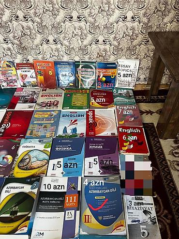 куплю книги оптом: Kitablar hamısı temiz veziyyetde ‚isare olanlar karandasla yazilib( — 10