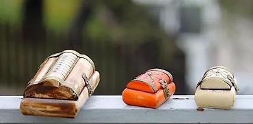 Kutije za odlaganje: Vintage Bone Box kutije od kamilje kosti. Cene su odredjene — 7