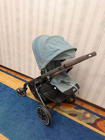 Коляски: Коляска, Cybex, цвет - Голубой, Б/у, Самовывоз — 4