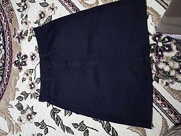 крок тапочки: Юбка, Модель юбки: Трапеция, Мини, Джинс — 2