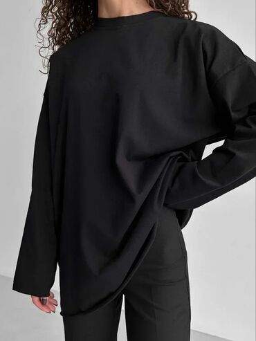 Bluze: L, Likra, Jednobojni, bоја - Crna na lalafo.rs — 5 Bluze: L, Likra, Jednobojni, bоја - Crna — 5