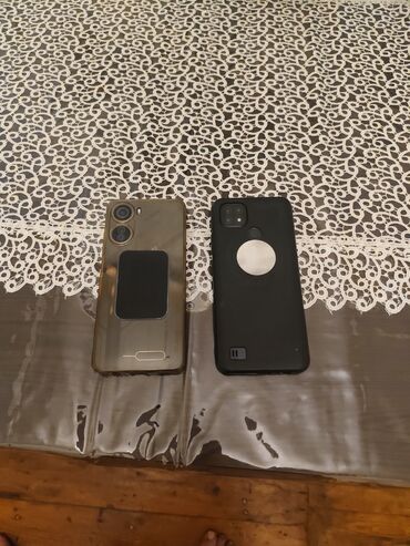телефон fly evo chic 4: Realme C21, 64 ГБ, цвет - Черный, Сенсорный, Отпечаток пальца, Две SIM карты