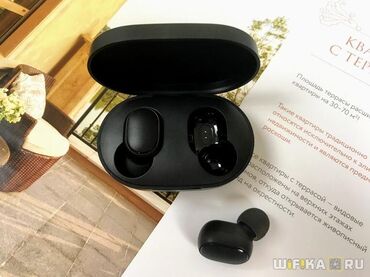беспроводной наушник: Новый Беспроводные (Bluetooth) Наушники, 1More, цвет - Черный