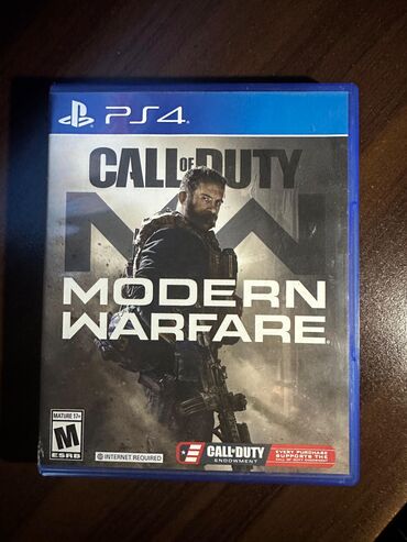 god of war ragnarok azerbaycan: Call of Duty: Modern Warfare, Şuter, İşlənmiş Disk, PS4 (Sony Playstation 4), Ünvandan götürmə
