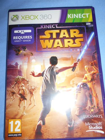 Video igre i konzole: Star Wars XBOX 360 requires Kinect - Original disk, kupljen u