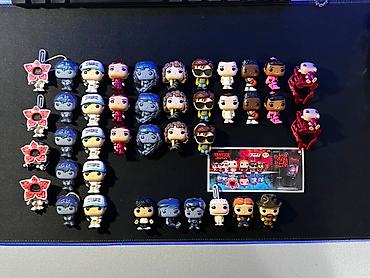 vecna kinder: Stranger Things Funko Pop Mini Fiqurlar + Kolleksiya Kartları Stranger — 1