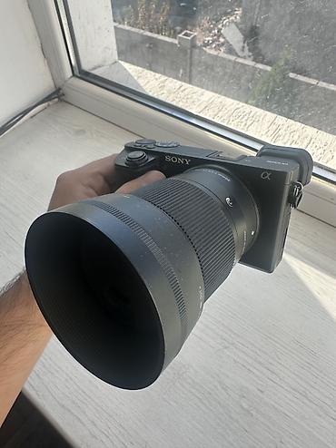 оригинал шнур: SONY a6500 в идеальном состоянии Обьектив Sigma 30mm 1.4 Пробег около — 1
