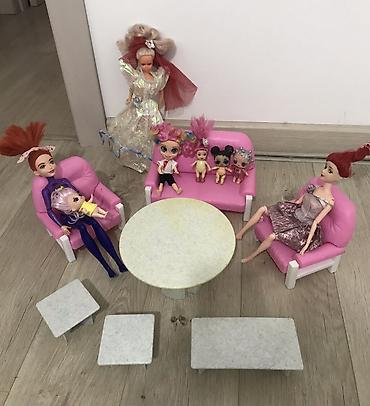 игрушечные коляски для девочек: Продаю Набор кукол с мебелью — 1