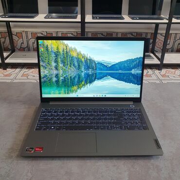 lenovo ноутбук: Ноутбук, Lenovo, 16 ГБ ОЗУ, AMD Ryzen 7, 15.6 ", Новый, Для работы, учебы, память SSD