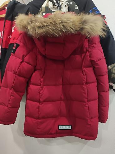 Верхняя одежда: Детская зимняя куртка SKORPIAN, рост 134 - Теплая утеплённая модель с — 14