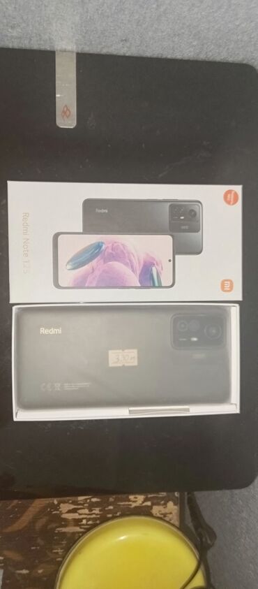 telefon a21: Xiaomi Redmi Note 12S, 256 GB, rəng - Qara, 
 Sensor, Barmaq izi, İki sim kartlı