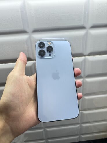 iphone 13 про макс цена бишкек: IPhone 13 Pro Max, Арзандатуу 10%, Колдонулган, 512 ГБ, Sierra Blue, Каптама, 82 %