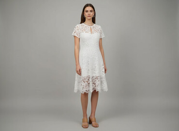 sukienka na chrzest do karmienia: Sukienka damska, rozmiar L