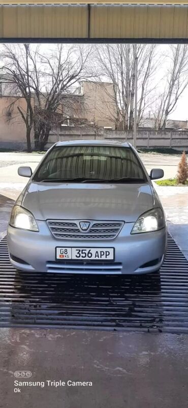 машины электро: Toyota Allex: 2003 г., 1.5 л, Автомат, Бензин, Седан