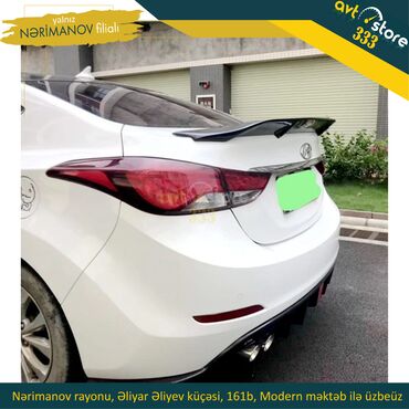 elantra led: Hunday elantra psm GT spoiler . Hər cür maşın aksesuarının satışı