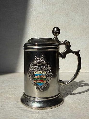 trotinet lidl: Vintage mini pivska krigla Salzburg beer stein Vintage mini pivska — 1