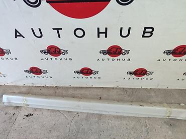 cha: Наружные накладки порогов Mitsubishi, 2003 г., Б/у, Оригинал — 1