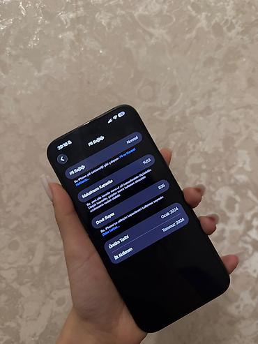 IPhone 15 Pro Max, Mavi, Face ID lalafo.az -da — 2 IPhone 15 Pro Max, Mavi, Face ID — 2