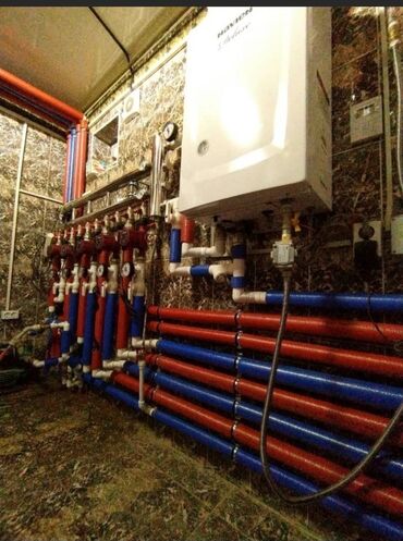 Отопление: Теплый пол, Обслуживание отопительного оборудования, Установка котлов Гарантия Больше 6 лет опыта — 9