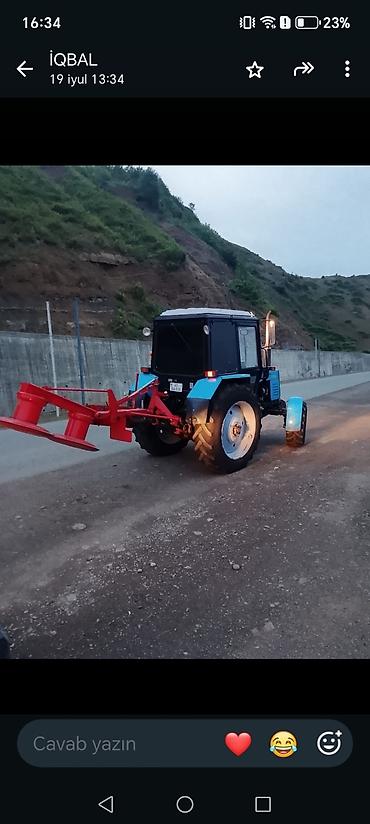 traktor mtz 80: Traktor Belarus (MTZ) 89, 2018 il, 81 at gücü, motor 1.1 l, Yeni — 3