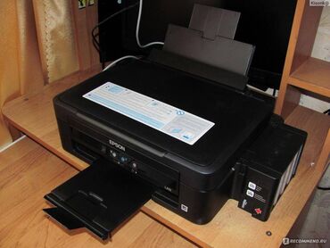 Printerlər: Epson l210 kseroks skaner printer super vəziyətə problemsiz test
