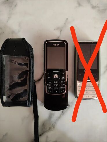 телефен: Nokia 6700 Slide, Колдонулган, < 2 ГБ, түсү - Күмүш, 1 SIM