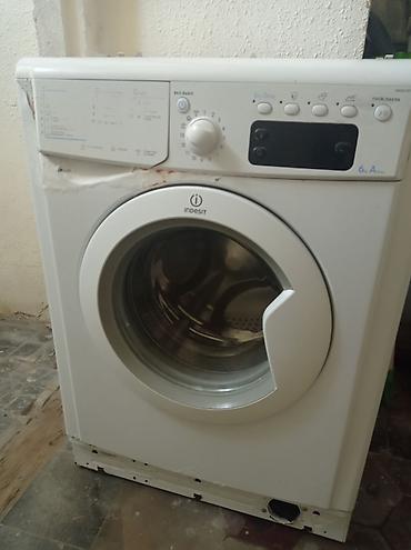 Бытовая техника: Стиральная машина Indesit, 6 кг, На запчасти, Автомат, Без сушки — 1