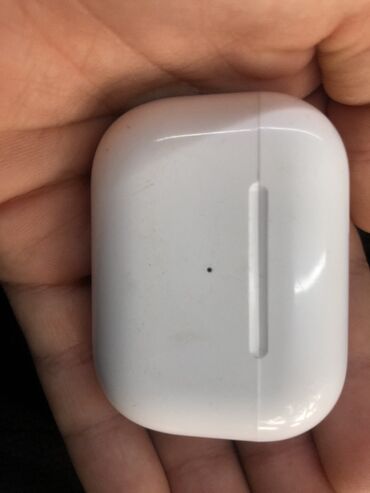 чехол на аирподс 3: Вкладыши, Apple, Б/у, Беспроводные (Bluetooth), Классические