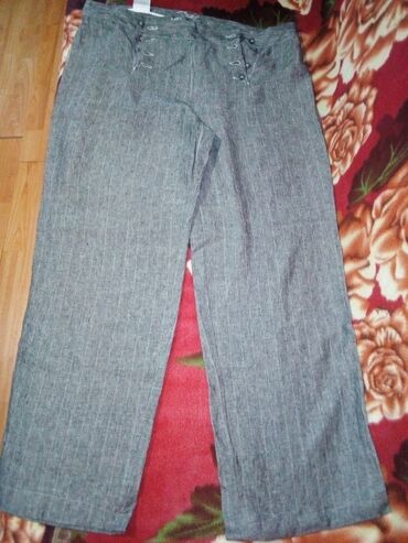 zenske pantalone dzeparice: 3XL (EU 46), Normalan struk, Zvoncare