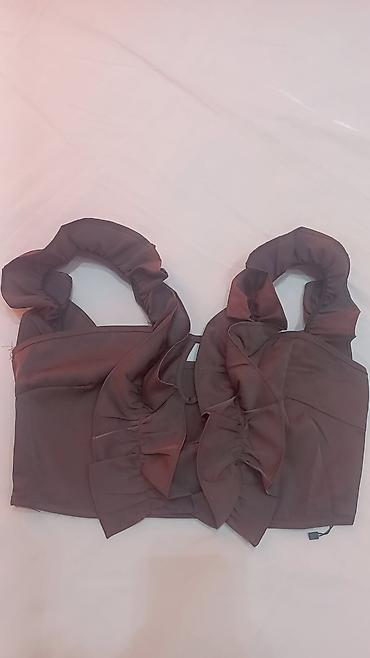 strap: Qadın top – volanlı qayçı kəsimli model - Dizayn: Ön hissədə iri — 4