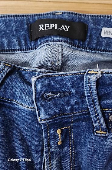 Farmerke: REPLAY ženske farmerke – model New Luz (Skinny Fit) - Klasičan plavi — 6