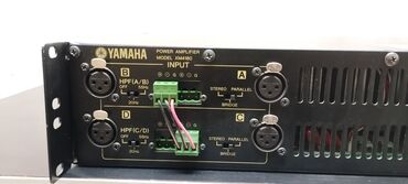Səs gücləndiriciləri: Yamaha XM4180 gücləndirici - 4 kanallı peşəkar güc gücləndiricisi - — 14