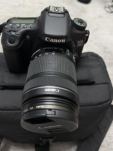 Фото и видеокамеры: Фотоаппарат Canon EOS 70D + объектив Canon EF-S 18–135mm + сумка — 3