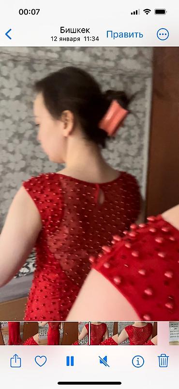 stud 5000: Очень красивое платье,размер 42-44.Все украшено бусинами.Надевали 1 — 2