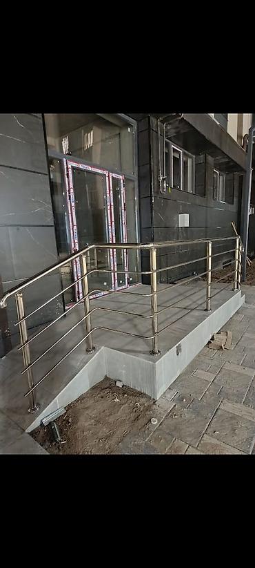 Другие услуги: ПЕРИЛА НЕРЖАВЕЙКА ДАТ БАСПАС ТРУБАДАН ЖАСАЛАТ. ОГРАЖДЕНИЕ,ПАНДУС — 9