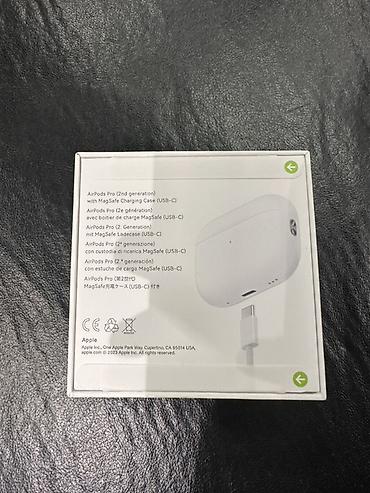 airpods pro 1: Apple AirPods Pro (2-ci nəsil) – MagSafe şarj qabı (USB‑C) ilə — 2