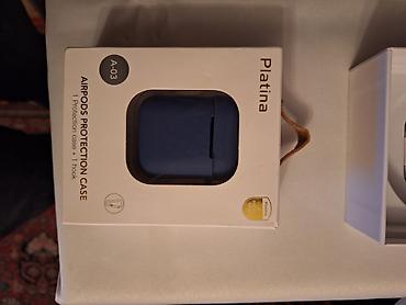 airpods qabları: Platina AirPods Protection Case – A-03 - Uyğunluq: Apple AirPods — 1