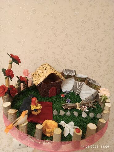 Süni güllər: Novruz xoncasi