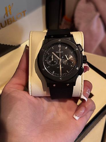 3d saat: Hublot geneve firmasina mexsus automatic orginal pasportlu qutuda — 5