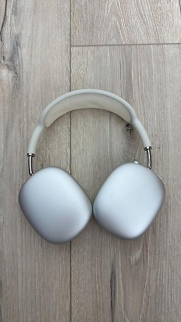 rant ace: Apple AirPods Max, цвет Silver. - Фирменные накладные наушники с — 1