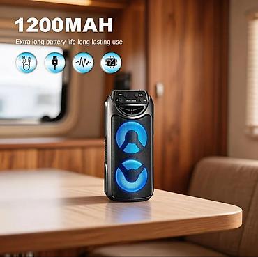 Техника и электроника: Новый Колонка, Тип - Bluetooth, цвет - Черный — 3