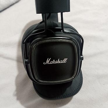 se electronics: Проводные вакуумные наушники, Marshall, Б/у, цвет - Черный — 1
