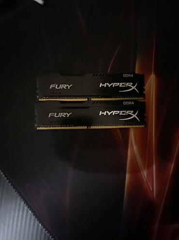 Техника и электроника: Оперативная память DDR4 HyperX Fury — комплект 8 ГБ (2×4 ГБ), частота — 1
