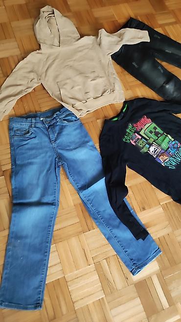 Paketi dečije odeće: Mix dečije garderobe – približno za uzrast 6–10 godina (procena po — 12