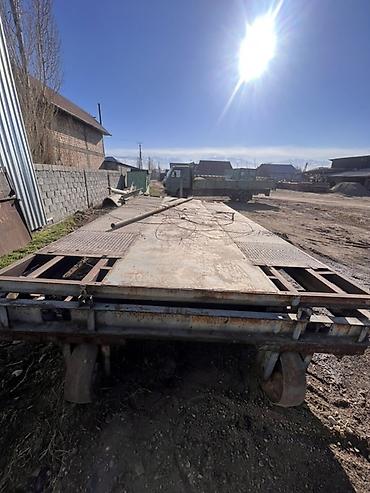 Тележки: Промышленная платформа на колёсах (металлическая тележка-платформа) — 1