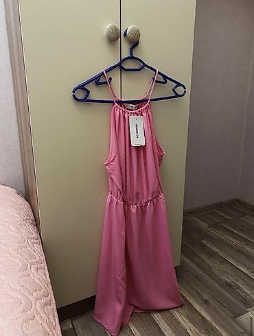 dress: Məhsul: Qadın lc waikiki don M, hec geyinilmeyib - Rəng: açıq çəhrayı — 1