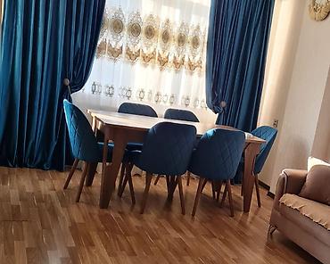 islenmis masa: Qonaq otağı üçün, İşlənmiş, 6 stul — 1