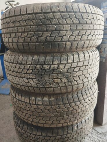 шины r22: Шины 235 / 55 / R 18, Зима, Б/у, Комплект, Корея, Hankook